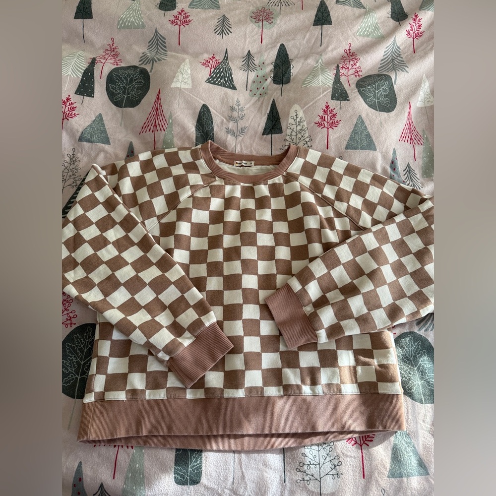 Marine Layer Checkerboard sweatshirt